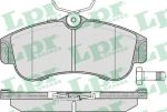 LPR 05P355 Колодки тормозные передние NISSAN Almera II (N16) 00-, Primera 95-02 (410604M526)