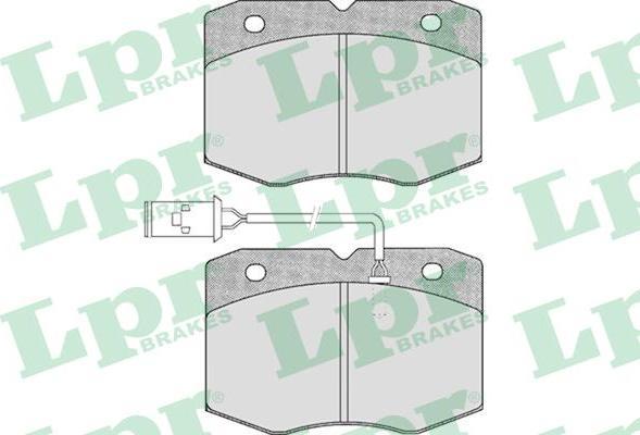 LPR 05P388 05P388 Дисковая тормозная колодка