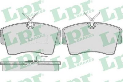 LPR 05P407 Колодки тормозные дисковые OPEL OMEGA 3.0/SENATOR 2.2-3.0 -93 передние (571392J)