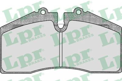 LPR 05P466 комплект тормозных колодок, дисковый тормоз на PORSCHE 911 кабрио (993)