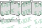 LPR 05P510 Колодки тормозные дисковые MAZDA 323/MX-3 1.6-1.8 89-04 передние (BRY53323ZA)