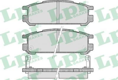 LPR 05P517 Колодки тормозные задн. SUBARU INPREZA 92-00 LEGACY 89-03 (26296PA040)