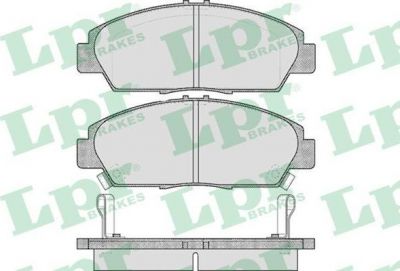 LPR 05P567 Колодки тормозные передние HONDA ACCORD PRELUDE 93-98 (45022SS0G10)