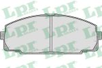 LPR 05P577 Колодки тормозные дисковые TOYOTA HIACE 2.0-2.7 84- передние (572367)
