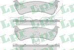 LPR 05P595 Колодки тормозные дисковые JEEP CHEROKEE (XJ), GRAND CHEROKEE I (ZJ), WRANGLE (4796344)