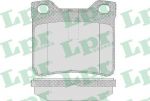 LPR 05P622 Колодки тормозные задние PEUGEOT 406 95-04 607 00- (425208)