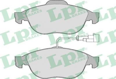 LPR 05P664 Колодки тормозные дисковые ALFA ROMEO 156 97- 9947935 (571933)