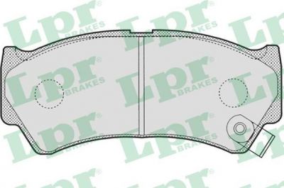 LPR 05P778 Колодки тормозные передние SUZUKI BALENO 95-02 (5581064G00)