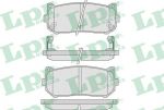 LPR 05P808 Колодки тормозные задние KIA SPECTRA CARENS 00- CLARUS 96-01 SHUMA 95- (0K9A02628Z)