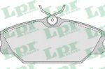 LPR 05P816 Колодки тормозные дисковые RENAULT LAGUNA 95>03/MEGANE I 1.6/2.0/1.9D передние (7701206379)