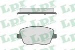 LPR 05P817 Колодки тормозные дисковые, комплект SKODA FABIA Combi (6Y5) 1.2 (6Q0698151A)