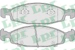 LPR 05P840 Колодки тормозные дисковые JEEP CHEROKEE 88-/GRAND CHEROKEE II 99- передние (5011969AA)