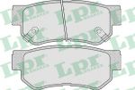 LPR 05P848 Колодки тормозные дисковые зад. HYUNDAI Getz/Santa Fe 01-> (583022EA00)