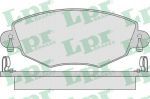 LPR 05P865 Колодки тормозные дисковые FORD MONDEO 00>07/JAGUAR X-TYPE 01> передние (573020J)
