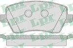LPR 05P867 Колодки тормозные передние NISSAN MICRA 03> RENAULT CLIO 05> 410608481R (D1060AX60A)