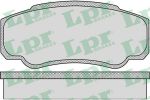 LPR 05P885 Колодки тормозные задн. CITROEN JUMPER FIAT DUCATO PEUGEOT BOXER 94> (9949408)