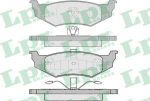 LPR 05P894 Колодки тормозные дисковые DODGE/CRYSLER 300M/NEON/PT CRUISER/SEBRING задние (0446530110)
