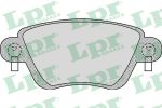 LPR 05P897 Колодки торм зад с датч Ford Mondeo III 00-- JAGUAR X-TYPE 03> Renault Kangoo 01-- (7701207187)