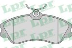 LPR 05P950 Колодки тормозные перед. PSA Xsara Berlingo 12 99-> (425154)