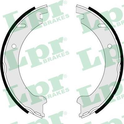 LPR 07235 Колодки тормозные стояночного тормоза VOLVO 850/C70/S70/V70 91-05 (35168814)