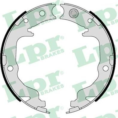 LPR 09540 Колодки тормозные барабанные DODGE CALIBER_JEEP COMPASS, PATRIOT (5191215AA)