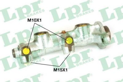 LPR 1842 главный тормозной цилиндр на OPEL ASCONA C (81_, 86_, 87_, 88_)