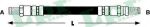 LPR 6T46115 тормозной шланг на FORD SCORPIO I (GAE, GGE)