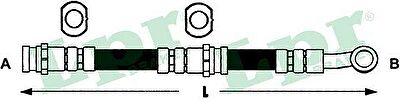 LPR 6T46360 тормозной шланг на NISSAN 100 NX (B13)
