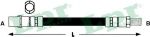 LPR 6T46904 Шланг торм M10x1x387mm пер W202/210 (F11736)