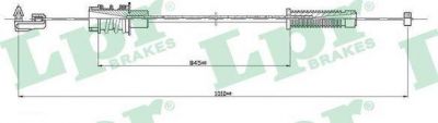 LPR C0145A тросик газа на CITROEN C15 (VD-_)