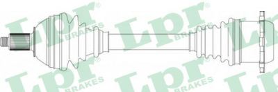 LPR DS51126 приводной вал на SEAT CORDOBA (6L2)