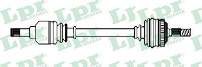 LPR DS52658 приводной вал на MAZDA 323 F V (BA)