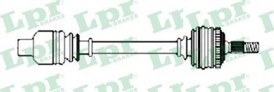 LPR DS52659 приводной вал на MAZDA 323 F V (BA)