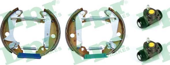 LPR OEK032 комплект тормозных колодок на PEUGEOT 104