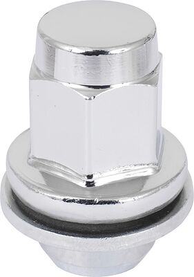 LS S032884 Гайка колесная M14×1.5, 47 мм, пресс/шайба, ключ 22 мм, хром
