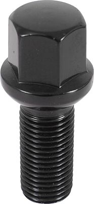LS S046540 Болт колесный M14×1.5, 54/28 мм, сфера, ключ 17 мм, черный