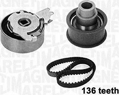 Magneti Marelli 341301160000 комплект ремня грм на OPEL KADETT E Combo (38_, 48_)