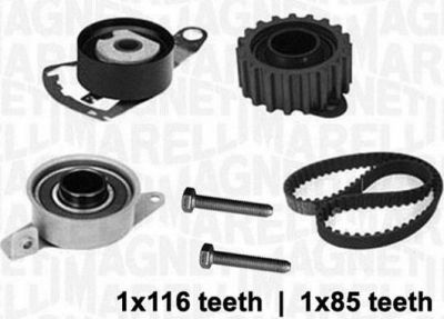 Magneti Marelli 341304180000 комплект ремня грм на FORD ESCORT VII (GAL, AAL, ABL)