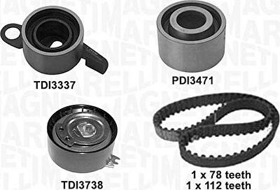 Magneti Marelli 341305960000 комплект ремня грм на ROVER 200 (RF)