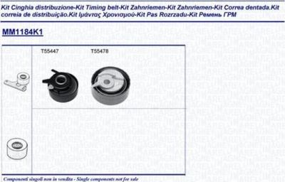 Magneti Marelli 341311841101 комплект ремня грм на VW LT 28-46 II c бортовой платформой/ходовая часть (2DC, 2DF, 2