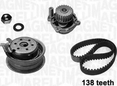 Magneti Marelli 341403640001 водяной насос + комплект зубчатого ремня на VW GOLF IV (1J1)