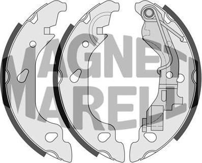 Magneti Marelli 360219192195 тормозные колодки на FIAT PUNTO (188)