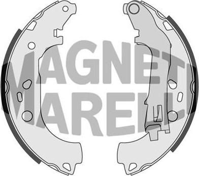 Magneti Marelli 360219198301 тормозные колодки на FIAT DOBLO Cargo (223)