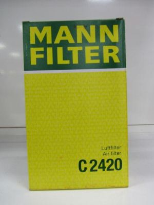MANN Фильтр воздушный NISSAN Micra (K12)/Note/Tiida 06-> (C 2420)