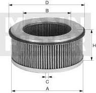 Mann CU 33 128 фильтр, воздух во внутренном пространстве на JOHN DEERE Series 8