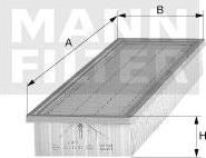 Mann CU 3939 фильтр, воздух во внутренном пространстве на JOHN DEERE Series 5