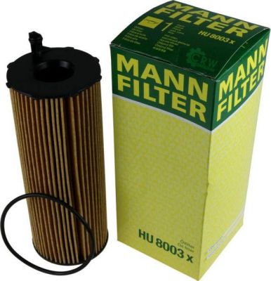 MANN Фильтр масляный VAG/PORSCHE/LAND ROVER V6/V8 дизель (HU 8003 X)