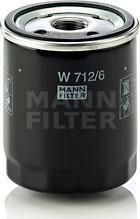 Mann W712/6 -filter Фильтр масляный E30/E28