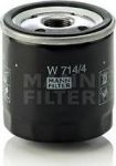 MANN-FILTER Фильтр масляный ALFA ROMEO 146/156/166/FIAT Bravo/Doblo JTD MANN-FILTER W 714/4 (W 714/4)