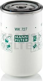 Mann WK 727 топливный фильтр на HEULIEZ GX